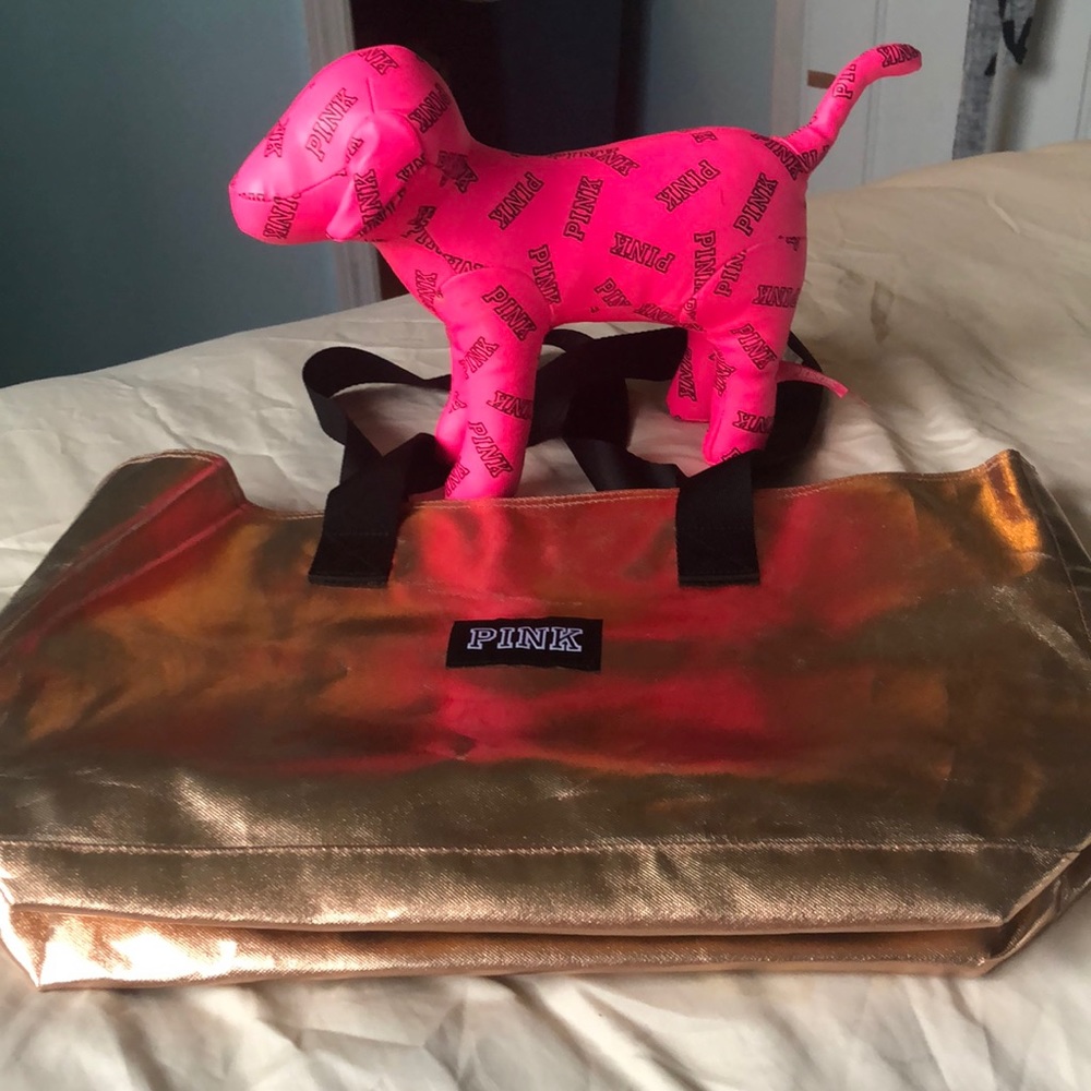 victoria secret dog and bag